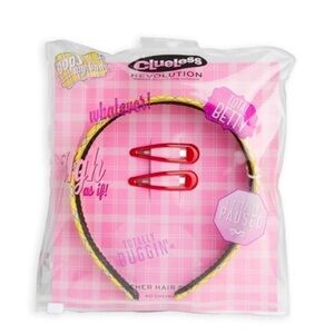 Revolution x Clueless Cher Hair Set - Headband and Barrettes